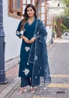 Vasudha By Wooglee Rayon Kurti With Bottom Dupatta 